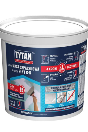 Masa szpachlowa 1.8kg do płyt G-K Tytan