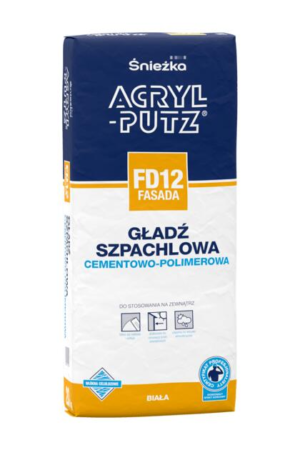 Masa szpachlowa Acryl Putz Fasada 20kg FD12 FOVEO