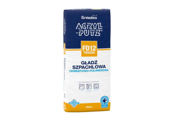 Masa szpachlowa Acryl Putz Fasada 20kg FD12 FOVEO