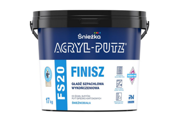 Masa szpachlowa Acryl Putz Finish 17kg FS20