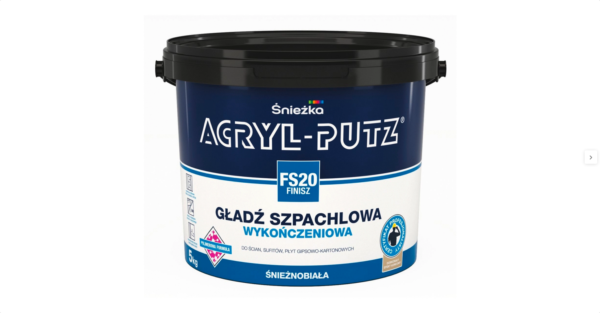 Masa szpachlowa Acryl Putz Finish 5kg FS20