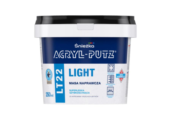 Masa szpachlowa Acryl Putz Light 0.25l LT22