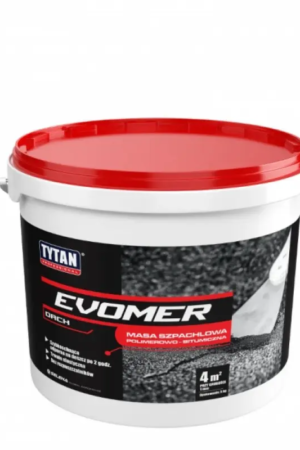 Masa szpachlowa Evomer 1kg czarna Tytan
