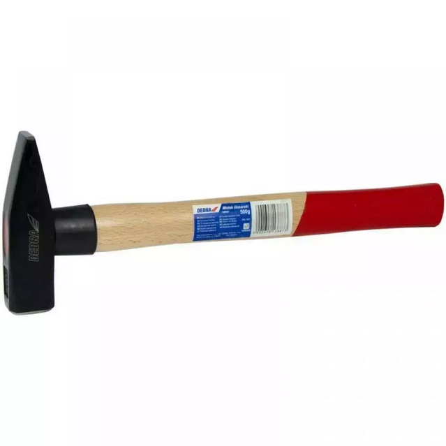 Młotek ślusarski 0.5kg drewno buk