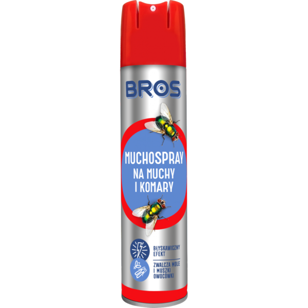 Muchospray owadobójczy 400ml Bros