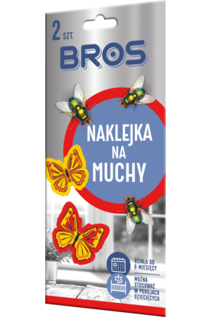 Naklejka na muchy Bros ( 2 szt.)