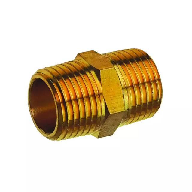Nypel 1/4×1/4  mosiądz  Dedra