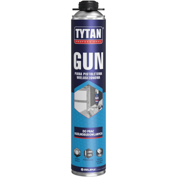Pianka pistoletowa wielosezonowa 750ml Tytan GUN