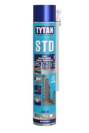 Pianka wężykowa 750ml Euro-line -10 do +30 Tytan