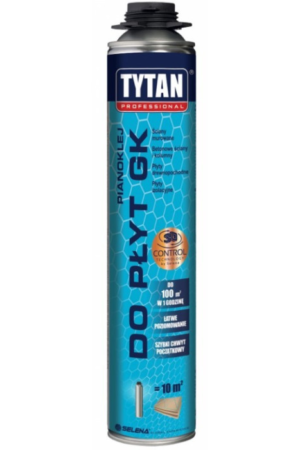 Pianoklej do płyt GK  pistolet 830ml TYTAN