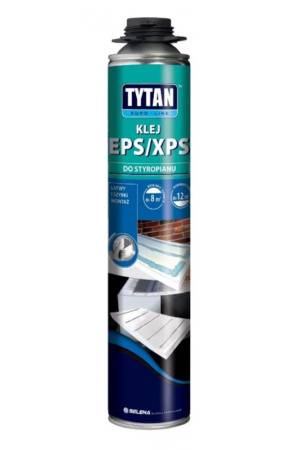 Pianoklej do styropianu EURO-LINE pistolet 750ml
