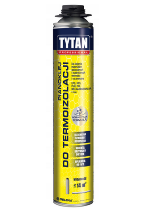 Pianoklej do termoizolacji 820ml TYTAN