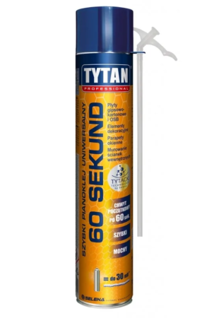 Pianoklej szybki 60 sekund 750ml wężyk TYTAN