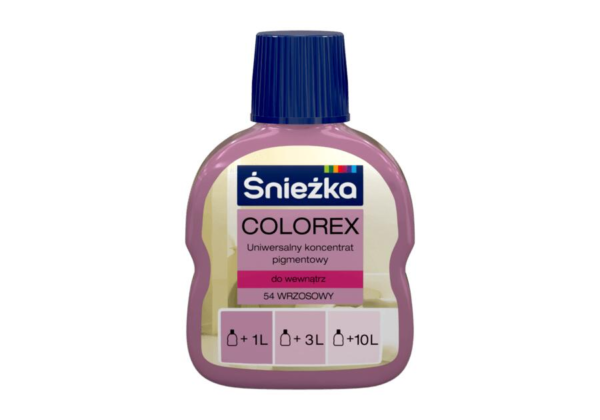 Pigment Śnieżka Colorex 100ml Wrzosowy 54