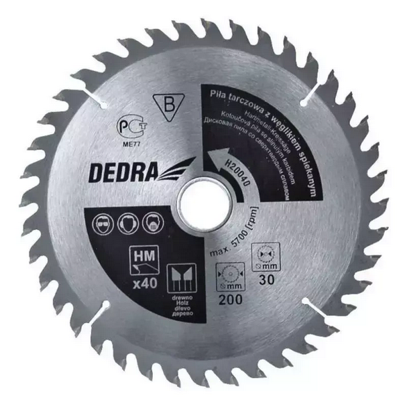 Piła tarczowa do drewna 160x20mm 48z