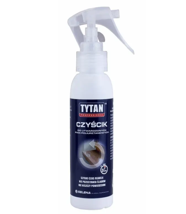 Preparat czyścik do utwardzonej pianki 100ml Tytan