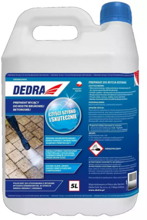 Preparat myjący do kostki brukowej 5l DEDRA