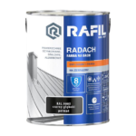 Radach farba na dach 5L czarny półmat RAL 9005