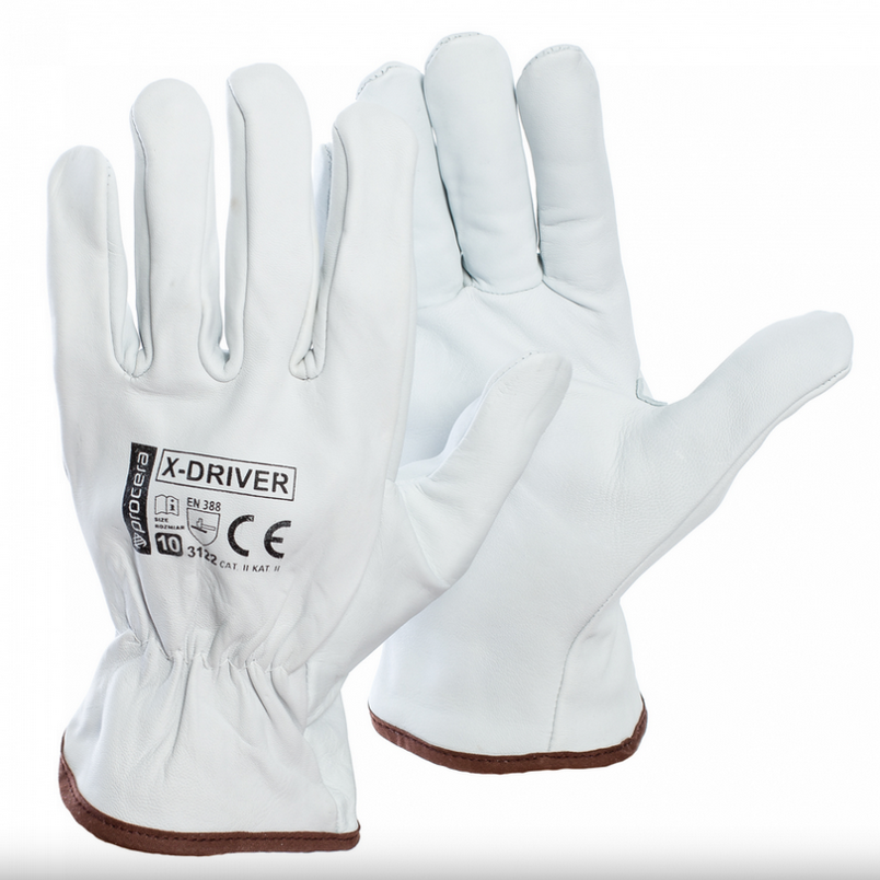 Rękawice ochronne Skóra Kozia  X-DRIVER 10