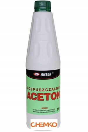 Rozpuszczalnik aceton 0.5l Anser