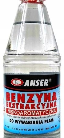 Rozpuszczalnik benzyna ekstrakc.0.5l niskoa ANSER