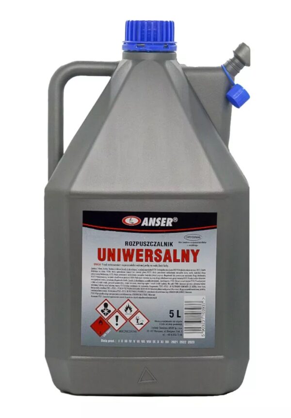 Rozpuszczalnik uniwersalny 5l  Anser