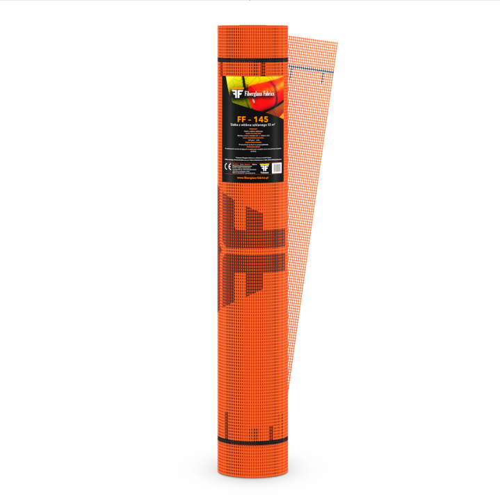 Siatka z włókna szklanego FIBER 145g 1.1mx50 pom