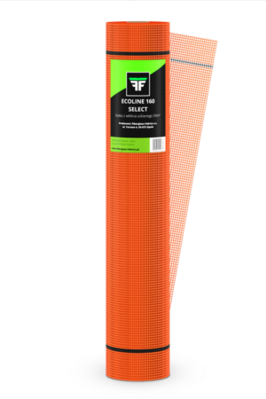 Siatka z włókna szklanego FIBER 160g 1x50m pom