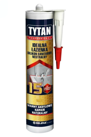Silikon sanitarny bezbarwny Idealna Łazienka 280ml