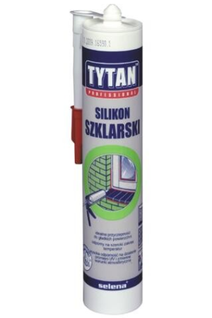 Silikon szklarski bezbarwny Tytan 280ml
