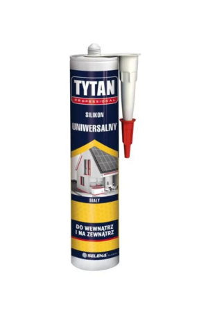 Silikon uniwersalny brąz 280ml Professional Tytan