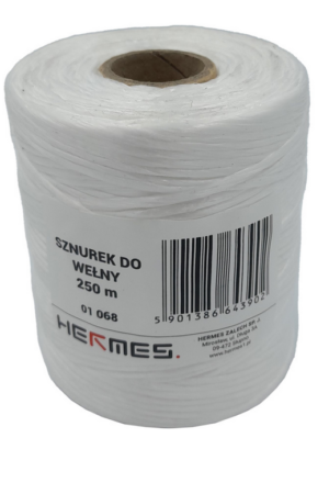 Sznurek biały 250mb