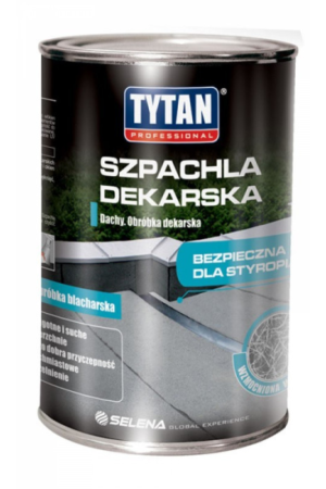 Szpachlówka dekarska masa bitumiczna 5kg czarna