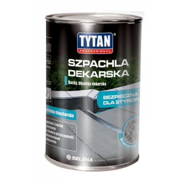 Szpachlówka dekarska masa bitumiczna 5kg czarna