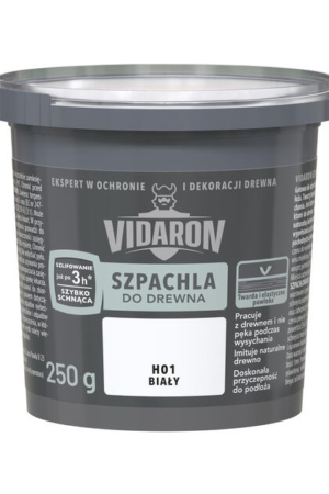 Szpachlówka do drewna Vidaron 0,25 Biała H01