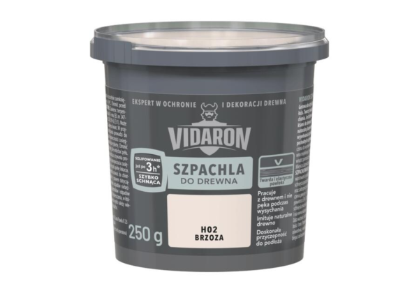 Szpachlówka do drewna Vidaron 0,25 Brzoza H02