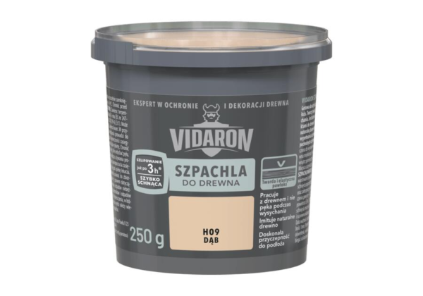 Szpachlówka do drewna Vidaron 0,25 Dąb H09