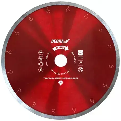 Tarcza diamentowa 125 HRD GRES H1062