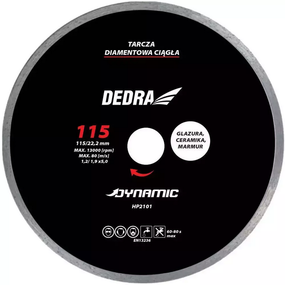 Tarcza diamentowa 230 pełna Dynamic