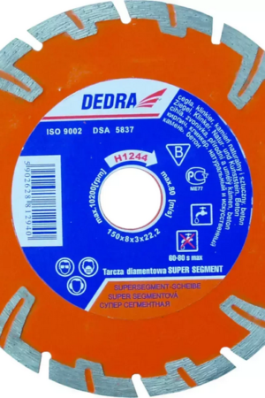 Tarcza diamentowa 230mm/22.2 segmentowa Super