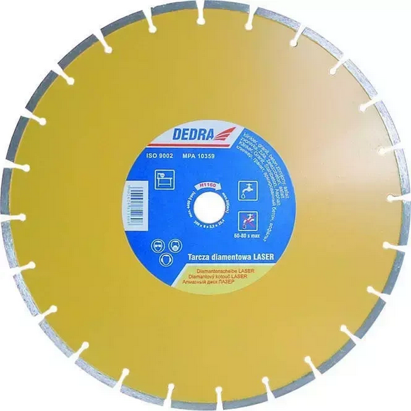 Tarcza diamentowa LASER 350mm 25.4