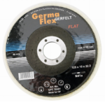 Tarcza z filcem 125x22mm Gerfelt Flat