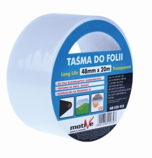 Taśma do folii budow.-ogrodn.wodoodp.48x20m bezb.