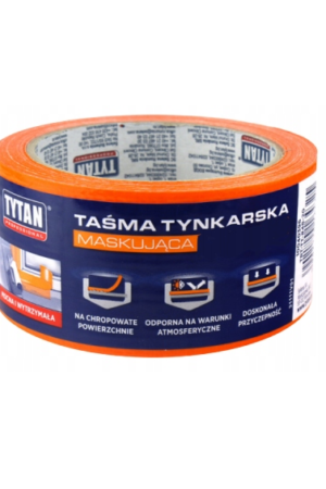Taśma tynkarska pomarańcz 38x50m Tytan