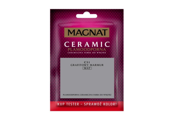 Tester Farba Magnat Ceramic Grafitowy marmur C31