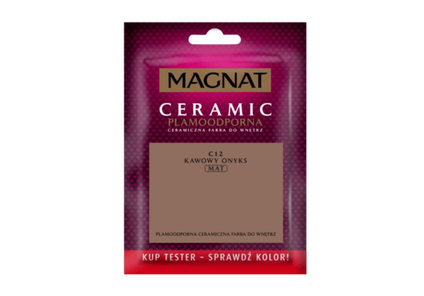 Tester Farba Magnat Ceramic Kawowy onyks C12