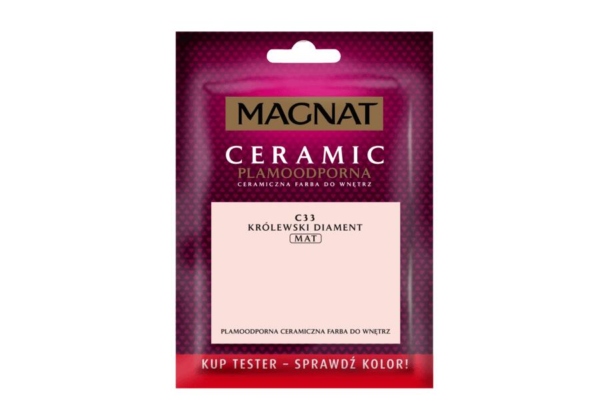 Tester Farba Magnat Ceramic Królewski diament C33