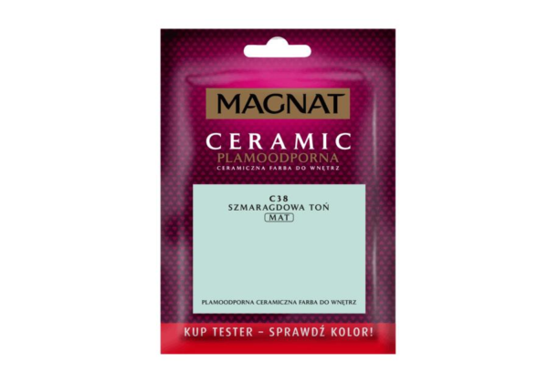 Tester Farba Magnat Ceramic Szmaragdowa toń C38