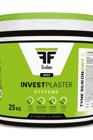 Tynk silikonowy INVEST 1.5mm Baza A 25kg Fiberglas