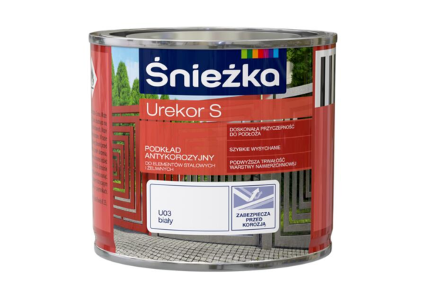 Urekor S podkład antykorozyjny biały 0,2L Śnieżka